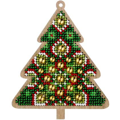 Albero di Natale con fiori