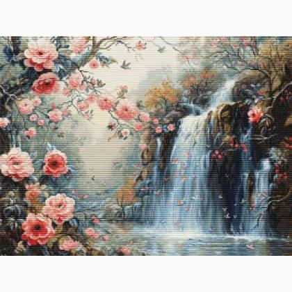Crystalline Waterfall 