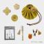 Piccolo set da cucito - Giallo