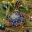 Palla di Natale - Blu