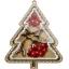 Albero di Natale con bacche rosse