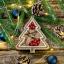 Albero di Natale con bacche rosse