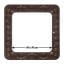 Telaio da ricamo con magneti 14x14 cm - Scuro