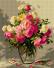 Roses in a Glass Vase (Adrienne Henczne Deak)