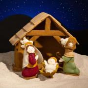 Kit decorazione in feltro - Holy Family