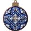 Addobbi Natalizi - Palla di Natale blu