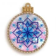Palla di Natale - Stella di Natale Blu