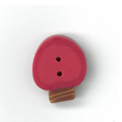 4723 - Small Rosy red christmas bulb