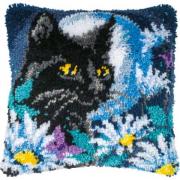 Cuscino - Gatto nella notte