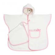 Accappatoio Poncho 2-3 anni - Baloon Tales - Rosa