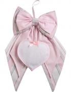 Fiocco Nascita con Cuore - Baloon Tales - Rosa