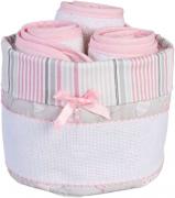 Cestino portasalviette - Baloon Tales - Rosa