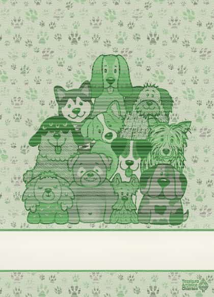 Asciugapiatti - Wooff - Verde