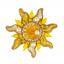 Spilla - Il sole