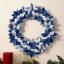 Winter Blue Poinsettia - Kit Ghirlanda in feltro