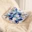 Winter Blue Poinsettia - Kit cuscino in feltro