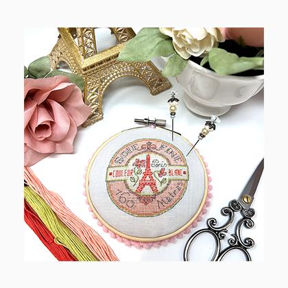 Vintage Paris Pin Cushion