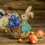 Coniglietto con fiori