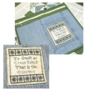 To Quilt Or Cross Stitch