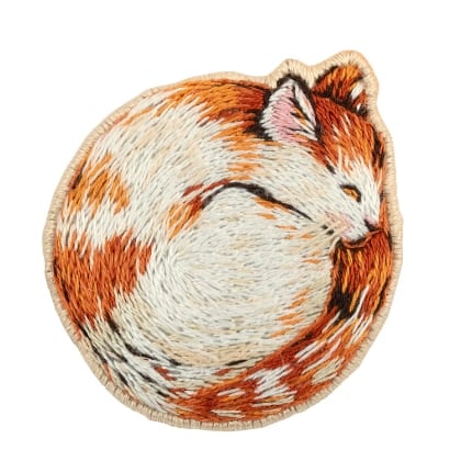 Spilla - Gatto addormentato