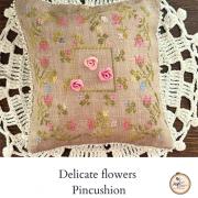 Delicate Flowers Pincushion