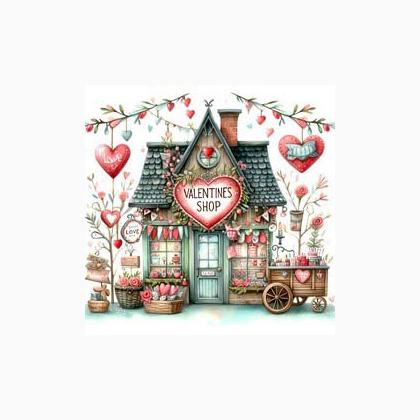Valentine\'s Shop Magnet