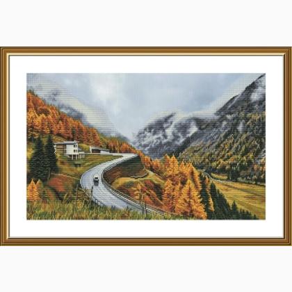 Nebbia di montagna
