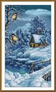 Melodia di neve della foresta