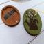 Needle Case - Fiori grigi