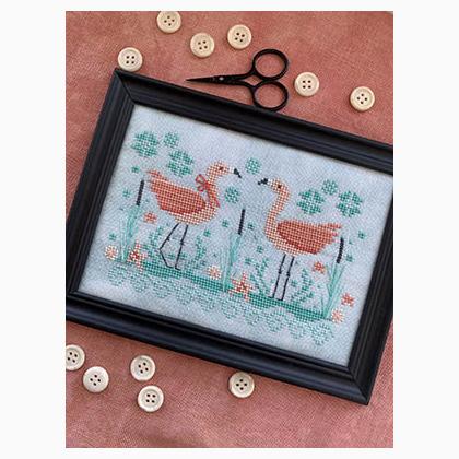 Seaside Flamingos