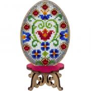 Uovo di Pasqua fiorito