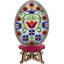 Uovo di Pasqua fiorito