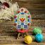 Uovo di Pasqua fiorito
