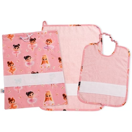 Set Asilo Baby Ballerina - Rosa