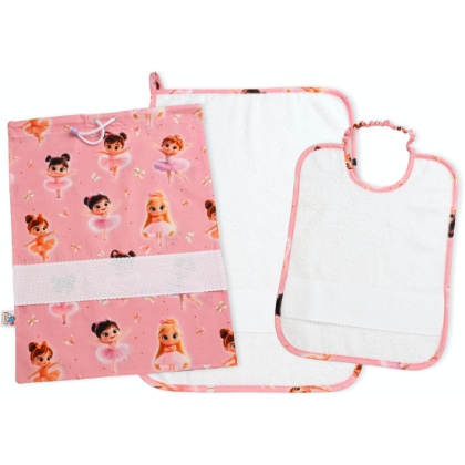 Set Asilo Baby Ballerina - Bianco