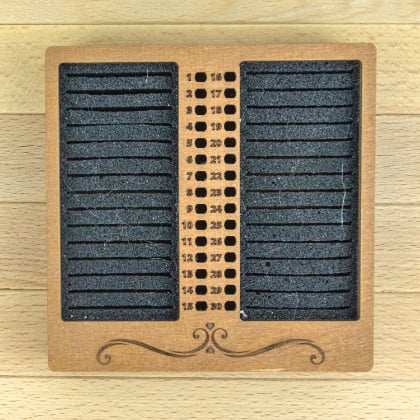 Porta bobine per farfalline in plastica - PB-023