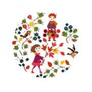 Bambini in autunno