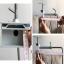 Supporto per telaio in acciaio inox - Grigio