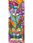 Gatto colorato