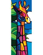Giraffa colorata