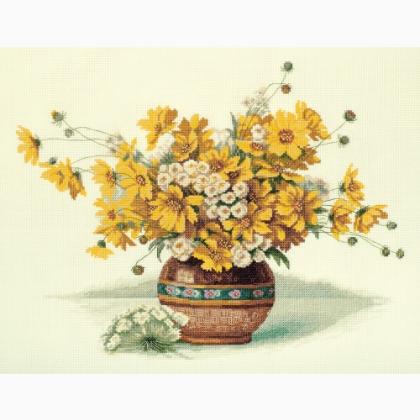 Bouquet di fiori gialli