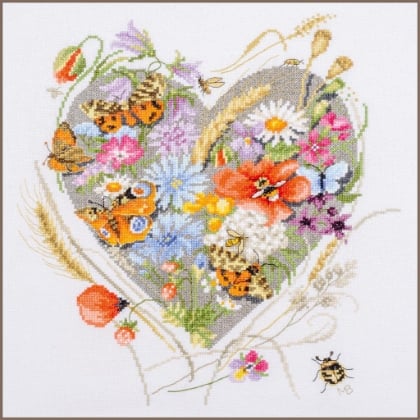 Un cuore di fiori
