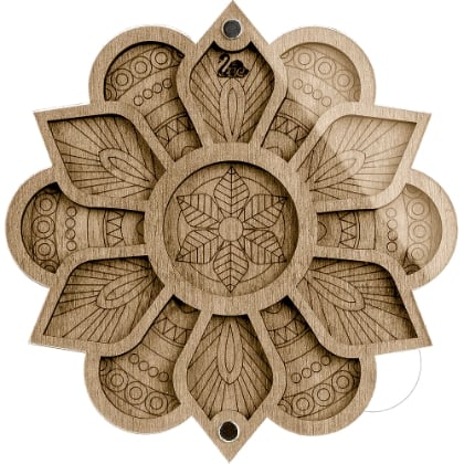 Scatola porta perline – Mandala