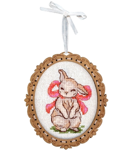 Miniature - Coniglietto con fiocco