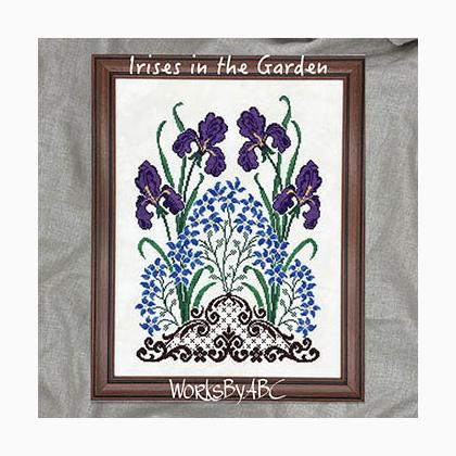 Irises In The Garden