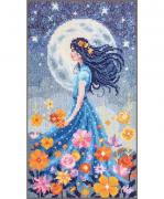 Ragazza con la luna