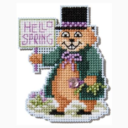 Seasonal Ornament: Groundhog Day