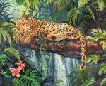 Leopardo su un Ramo