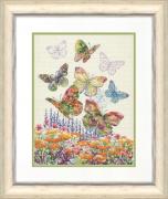 Farfalle nei fiori