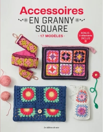 Accessoires en granny squares